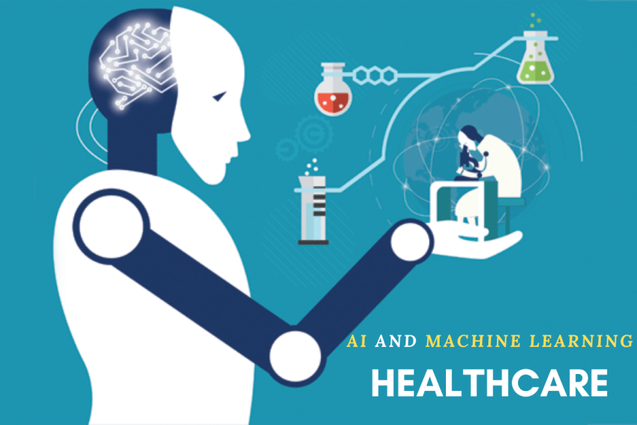 How is AI and machine learning benefiting the healthcare industry